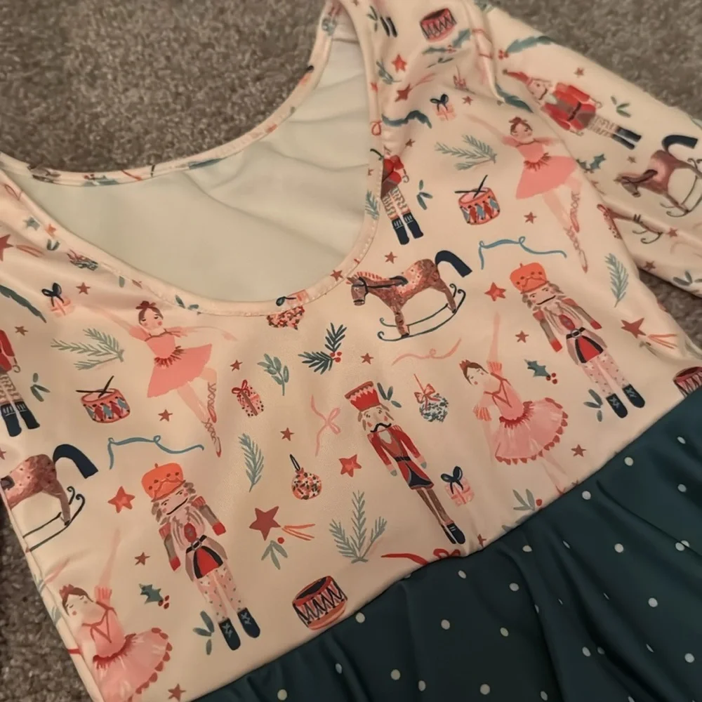 Sweet Honey Nutcracker Ballet Skirted Leotard